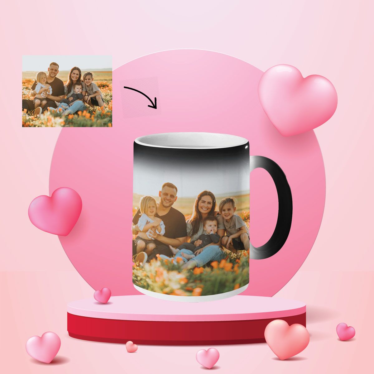 Magiczny Kubek z Twoim zdjęciem